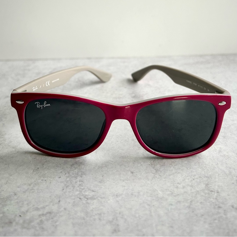 Ray-Ban Kids Sunglasses - Red and Gray